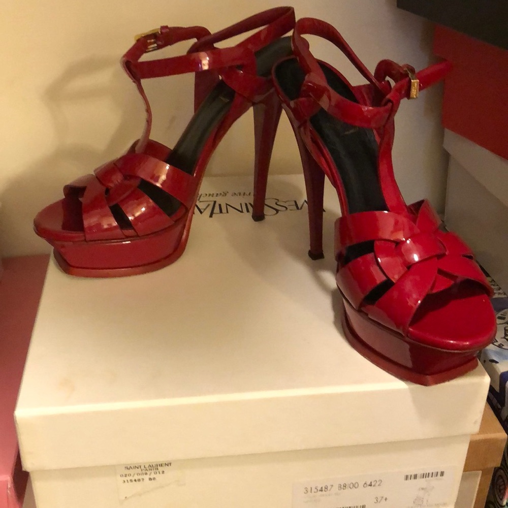 Saint Laurent Tribute Sandals